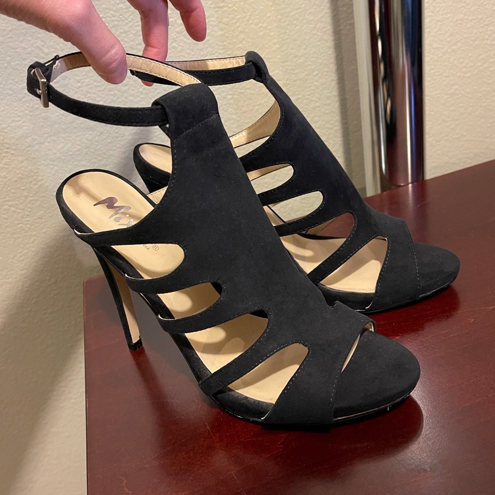 Mixx Shuz 4” High Heels Black 8